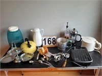 Tea Pot ~ Measuring Spoons ~ French Press ~ Hot Po