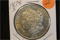 1878-S Morgan Silver Dollar