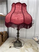 Table Lamp w/Shade 45"H