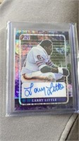 Larry Little 2023 Leaf Trading Pro Set Auto Issue