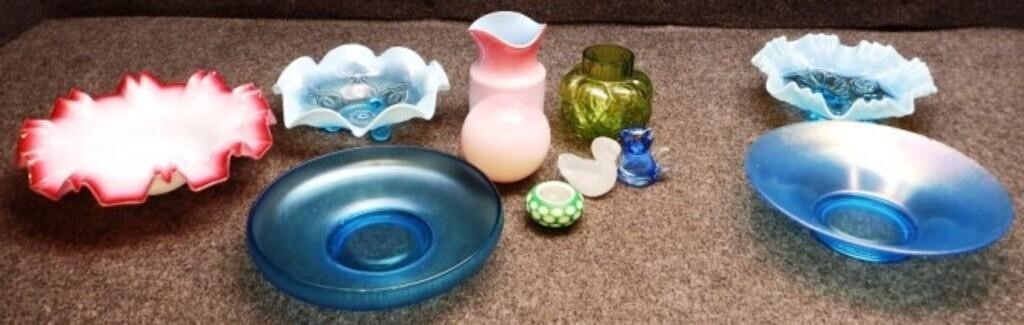 Glassware - Stretched, Opalescent & More