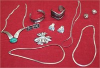 Very Nice Lot of Vintage Sterling Jewelry;