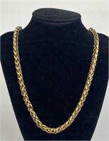 14K GS 24” Necklace, total weight 86.63 grams
