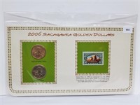 2006 Sacagawea Gold $1 & Postal Comm