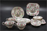 AINSLEY INDIAN TREE DISHWARE SET