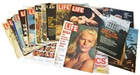 Group of Vintage Look & Life Magazines