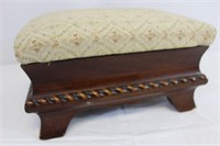 Antique Scalloped Step Stool