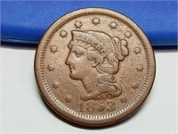OF) 1853 us large cent