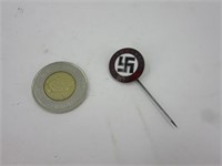 Épinglette '' Pin '' à cravate, German War WWII