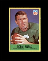 1967 Philadelphia #142 Norm Snead NRMT+