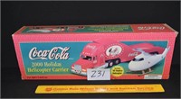 2000 Holiday Copter Carrier Coca-Cola Collectible