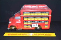 Coca-Cola Truck cookie jar made by Gibson