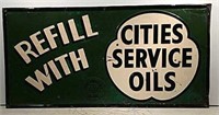 SST City service oil sign