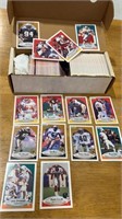 — box of 1990 football cards. May or may not be a