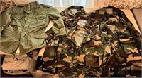 Lot of 7 US Army Military Jackets