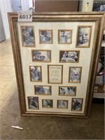 26" x 36" Solid Wood Picture Frame