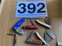 Old Timer, Barlow, Swiss,R/R Sheffield  Knives