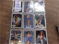 1 sheet cheer leader cards