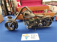 HAND CRAFTED METAL MOTORCYCLE