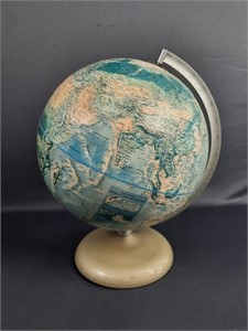 Vintage Rand Mcnally World Portrait Globe