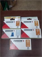 5 packs of Arrow T25 Staples (5000 Staples)