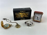 Timex Collectible Clock, Pocket Watch & More