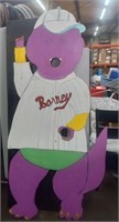 USED Baseball Barney Ball Toss