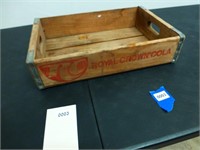 Vintage RC / Royal Crown Cola Wooden Crate