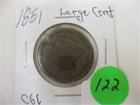 1851 Large cent