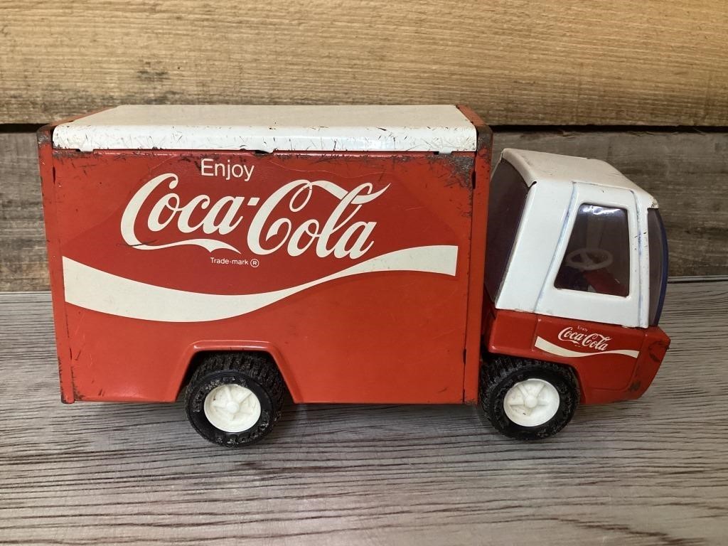 Coke cola truck metal