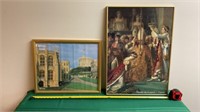Framed Pictures Of Windsor Castle & Musée du