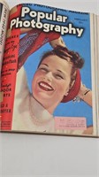 1940 Popular Photography Magazine Bound Hardback