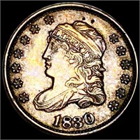 1830 Capped Bust Half Dime CLOSELY UNCIRCULATED