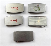 (5) MONEY CLIP / KNIFE LOT