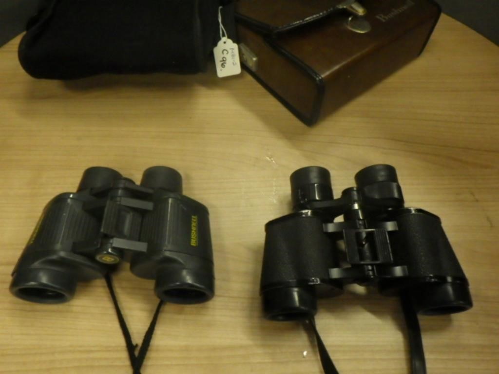 2 PAIRS BUSHNELL BINOCULARS *SEE BELOW*