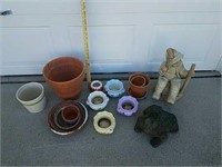 Large selection of ceramic and terra cotta items
