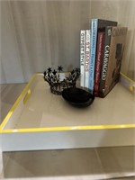 Coffee Table Books; Large Decorative Tray; more
