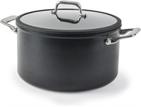 $114  Misen 8 QT Nonstick StockPot with Lid