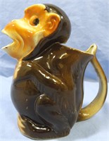 MONKEY MOUTH POUR CERAMIC CREAMER PITCHER