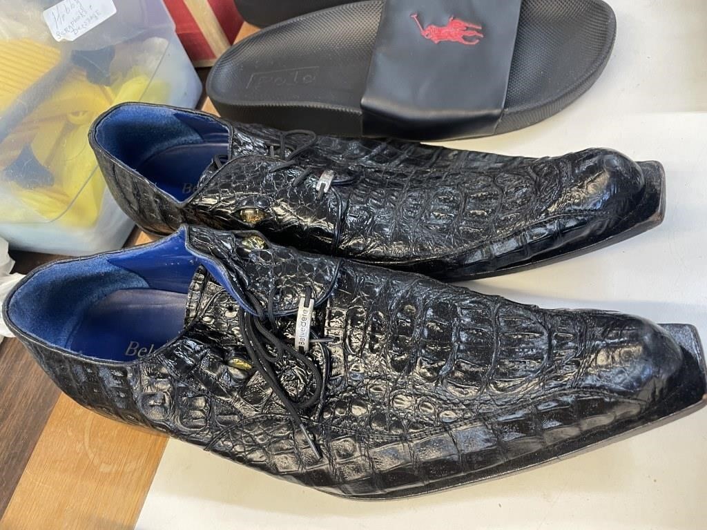 belvedere Alligator shoes size 13