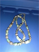24 " LONG TURQUOISE NECKLACE  24 " LONG
