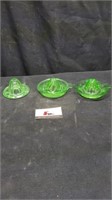 Green glass juicers
