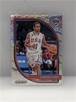 2020-21 NBA Prizm USA Steph Curry SP Silver Card