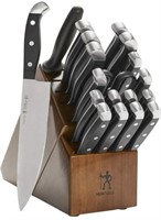 Henckels 20 piece knife set w/block