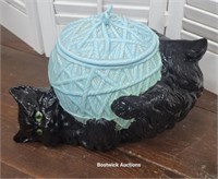 Black Cat Cookie Jar