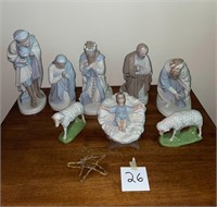 Handmade Nativity Set
