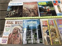 87 issues "Real West, Frontier Times, The West,