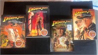 Lot of 4 Indiana Jones DVD