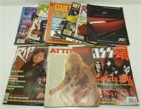 Lot of Music Magazines & Guitar Books