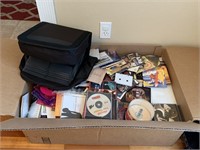 Large Collection of CDs with CD Case